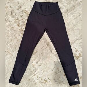 Adidas Aeroready Leggings in Gray - Size Small